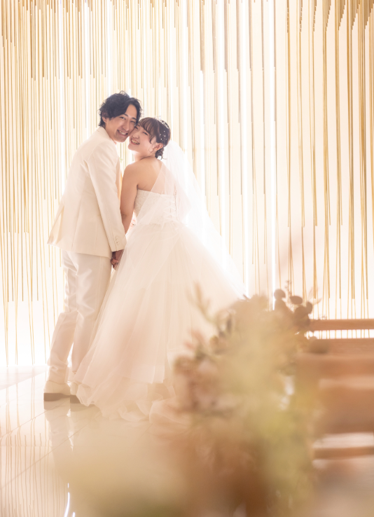 おふたりの素敵笑顔なホワイトウェディング！